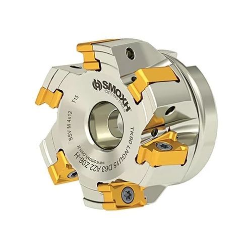 Fresa de dos cortes - TK90 LNGU15 D63 A22 Z06-H - SMOXH CUTTING TOOLS - de 1/4 de círculo / de punta esférica / de plaquitas intercambiables