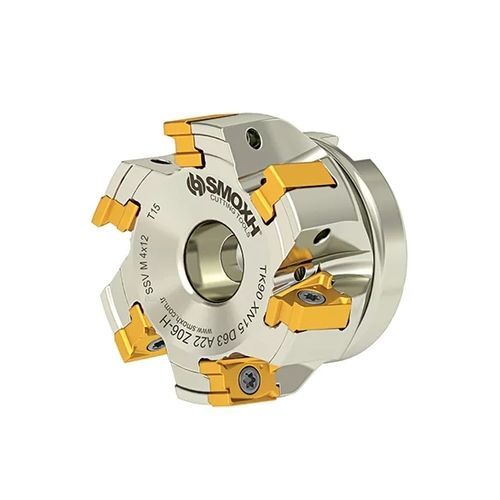 Fresa de dos cortes - TK90 XN15 D63 A22 Z06-H - SMOXH CUTTING TOOLS - de 1/4 de círculo / de punta esférica / de plaquitas intercambiables