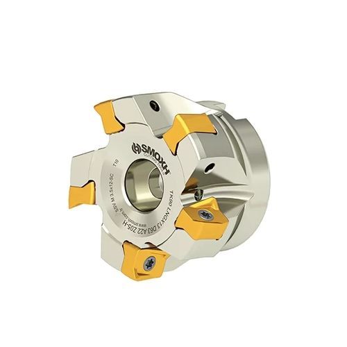 Fresa de dos cortes - TK90 LNGX13 D63 A22 Z05-H - SMOXH CUTTING TOOLS - de 1/4 de círculo / de punta esférica / de plaquitas intercambiables