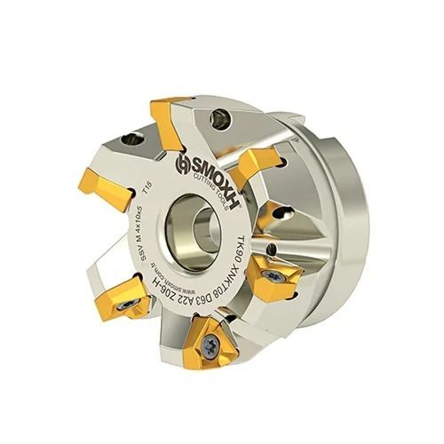 Fresa de dos cortes - TK90 XNKT08 D63 A22 Z06-H - SMOXH CUTTING TOOLS - tres cortes / de plaquitas intercambiables / con plaquita negativa