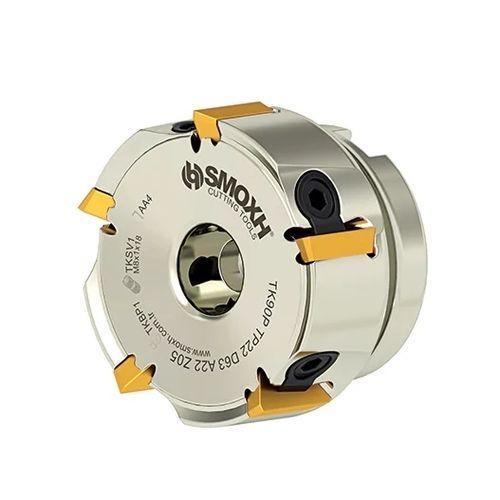 Fresa de dos cortes - TK90P TP16 D63 A22 Z06 - SMOXH CUTTING TOOLS - de 1/4 de círculo / de punta esférica / de plaquitas intercambiables
