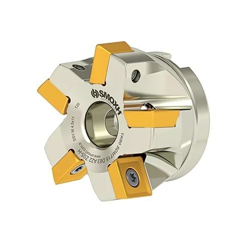 Fresa de dos cortes - TK90 SDMT15 D63 A22 Z05-H - SMOXH CUTTING TOOLS - de 1/4 de círculo / de punta esférica / de plaquitas intercambiables