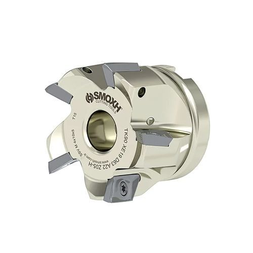 Fresa de dos cortes - TK90 XE19 D63 A22 Z05-H - SMOXH CUTTING TOOLS - de 1/4 de círculo / de punta esférica / de plaquitas intercambiables