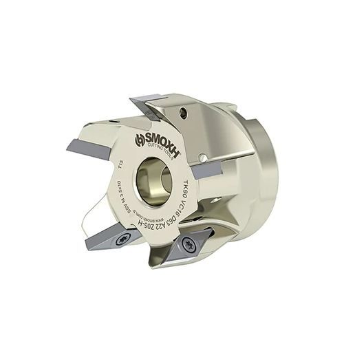 Fresa de dos cortes - TK90 VC22 D63 A22 Z05-H - SMOXH CUTTING TOOLS - de 1/4 de círculo / de punta esférica / de plaquitas intercambiables