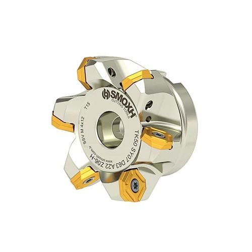 Fresa de dos cortes - TK50 SY07 D63 A22 Z06-H - SMOXH CUTTING TOOLS - de 1/4 de círculo / de punta esférica / de plaquitas intercambiables