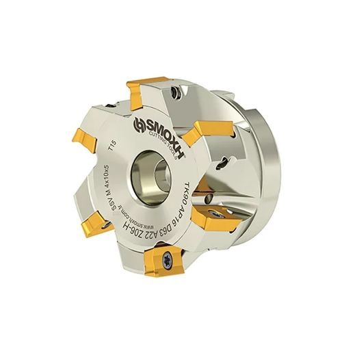 Fresa de plaquitas intercambiables - TK90 AP16 D63 A22 Z06 - SMOXH CUTTING TOOLS - de dos cortes / de 1/4 de círculo / de punta esférica