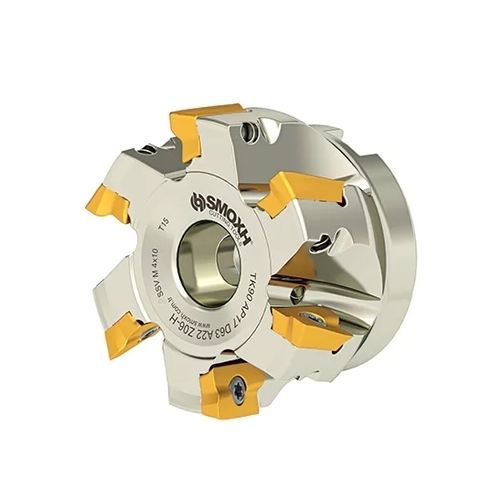Fresa de plaquitas intercambiables - TK90 AP17 D63 A22 Z06-H - SMOXH CUTTING TOOLS - de dos cortes / de 1/4 de círculo / de punta esférica