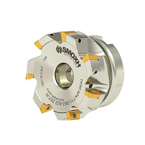 Fresa de plaquitas intercambiables - TK90 APKT11 D63 A22 Z07-H - SMOXH CUTTING TOOLS - de dos cortes / de 1/4 de círculo / de punta esférica