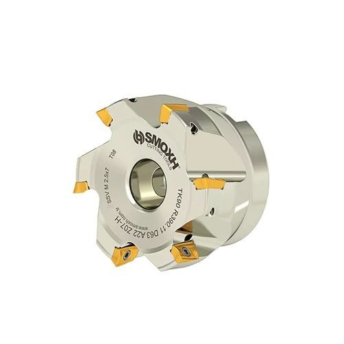 Fresa de plaquitas intercambiables - TK90 R390.18 D63 A27 Z07-H - SMOXH CUTTING TOOLS - de dos cortes / de 1/4 de círculo / de punta esférica