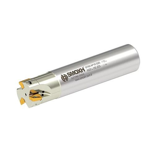 Fresa de plaquitas intercambiables - ST90 AP10 D16 W16 L150 Z02-H - SMOXH CUTTING TOOLS - de 1/4 de círculo / de punta esférica / de dos cortes