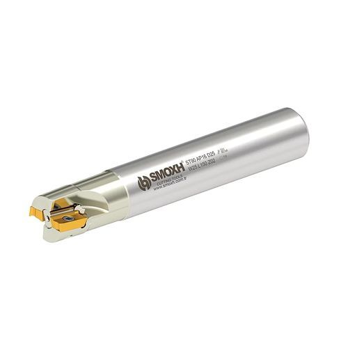 Fresa de plaquitas intercambiables - ST90 AP16 D25 W25 L120 Z02 - SMOXH CUTTING TOOLS - de 1/4 de círculo / de punta esférica / de dos cortes