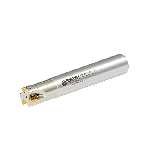 Fresa de plaquitas intercambiables - ST90 AP11 D25 W25 L120 Z03 - SMOXH CUTTING TOOLS - de 1/4 de círculo / de punta esférica / de dos cortes