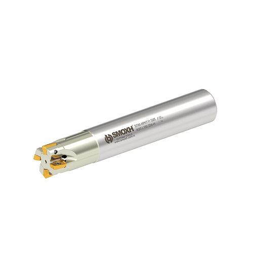Fresa de plaquitas intercambiables - ST90 APKT11 D25 W25 L150 Z04-H - SMOXH CUTTING TOOLS - de 1/4 de círculo / de punta esférica / de dos cortes