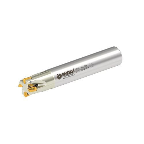 Fresa de plaquitas intercambiables - ST90 AS11 D20 W20 L150 Z03-H - SMOXH CUTTING TOOLS - de 1/4 de círculo / de punta esférica / de dos cortes