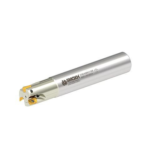 Fresa de 1/4 de círculo - ST90 ADMX07 D12 C12 L120 Z03-H - SMOXH CUTTING TOOLS - de punta esférica / de dos cortes / de plaquita