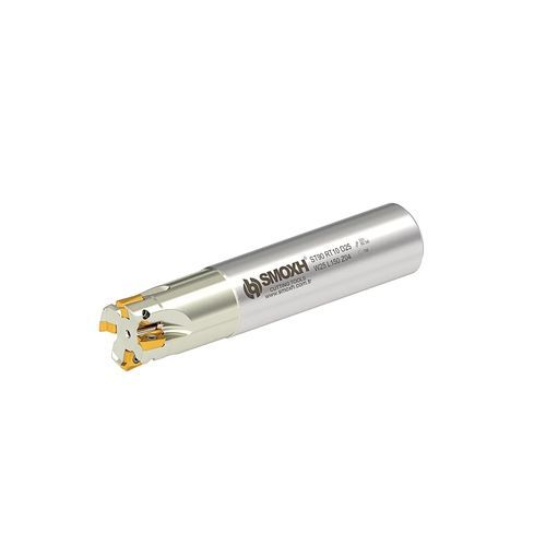 Fresa de 1/4 de círculo - ST90 RT07 D12 C12 L120 Z02 - SMOXH CUTTING TOOLS - de punta esférica / de dos cortes / de plaquitas intercambiables