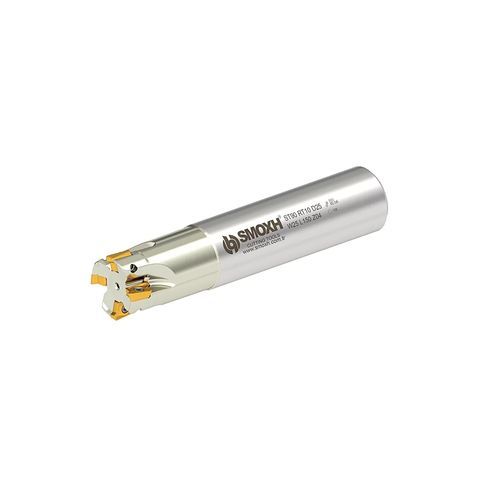 Fresa de 1/4 de círculo - ST90 RT10 D16 W16 L120 Z02 - SMOXH CUTTING TOOLS - de punta esférica / de dos cortes / de plaquitas intercambiables