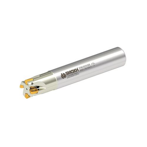 Fresa de 1/4 de círculo - ST90 ED10 D20 W20 L150 Z03-H - SMOXH CUTTING TOOLS - de punta esférica / de dos cortes / de plaquitas intercambiables