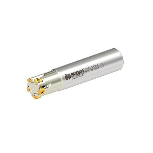 Fresa de 1/4 de círculo - ST90 LO08 D20 W20 L150 Z03-H - SMOXH CUTTING TOOLS - de punta esférica / de dos cortes / de plaquitas intercambiables