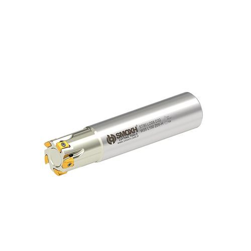 Fresa de 1/4 de círculo - ST90 LO08 D25 W25 L150 Z04-H - SMOXH CUTTING TOOLS - de punta esférica / de dos cortes / de plaquitas intercambiables