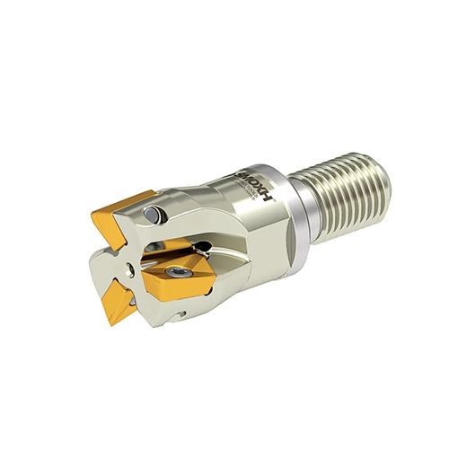 Fresa de dos cortes - MT90 XO12 D25 M12 L35 Z03-H - SMOXH CUTTING TOOLS - tres cortes / de plaquitas intercambiables / con plaquita negativa