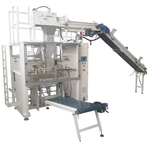 Máquina de acondicionamiento vertical -  BVM - 1300 - GPM - controlada por PLC / con film / compacta