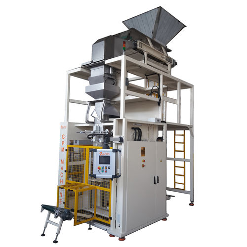 Ensacadora vertical - 25 KG - GPM - FFS / servoaccionada / para la industria agroalimentaria