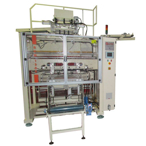 Máquina de acondicionamiento vertical -  BVM-1300-S - GPM - controlada por PLC / con film / compacta
