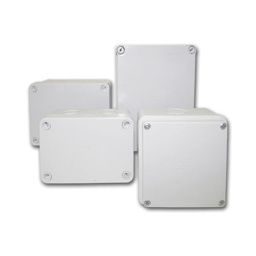 Caja de conexiones estanca - courbi - de pared / antipropagación de fuego / a prueba de choques