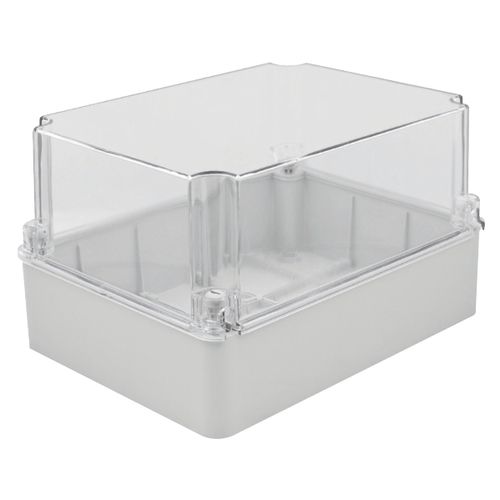 Caja de conexiones con tapa transparente - courbi - de pared / estanca / IP55