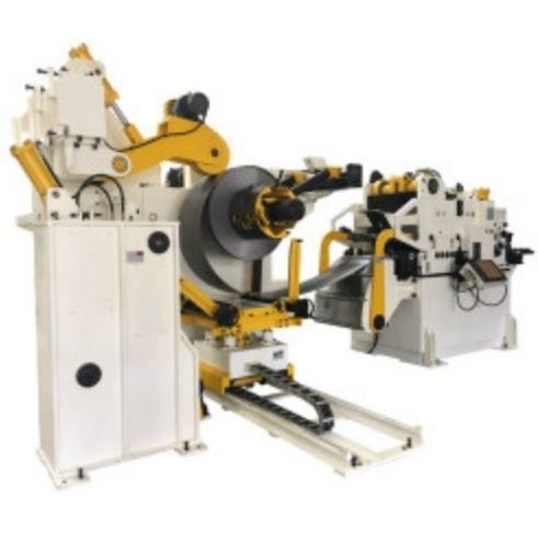 Alimentador enderezador con desenrollador de chapa - GLK-H series - Shenzhen Hong-Er Machine Equipment Co.,Ltd