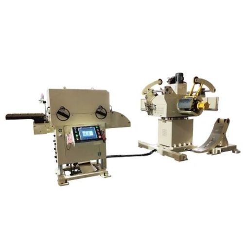 Alimentador enderezador con desenrollador de chapa - GLK2-D series - Shenzhen Hong-Er Machine Equipment Co.,Ltd