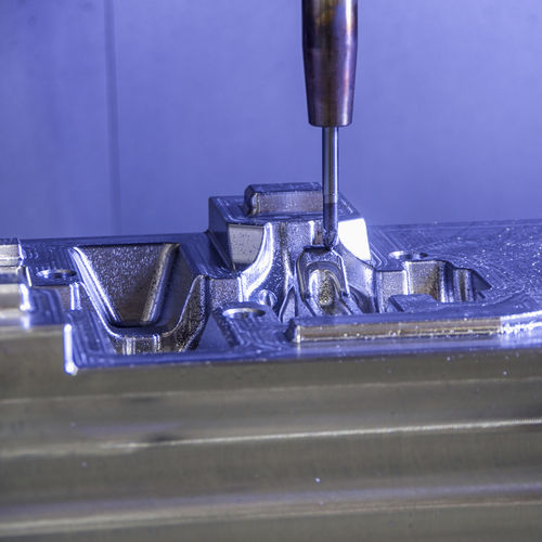 Mecanizado fresado aluminio - 5D machining - MASAM - acero / acero inoxidable / níquel