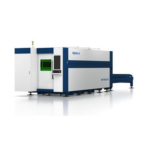 Máquina de corte láser de fibra - HF3015C - HYMSON LASER - para aluminio / para acero inoxidable / para acero al carbono