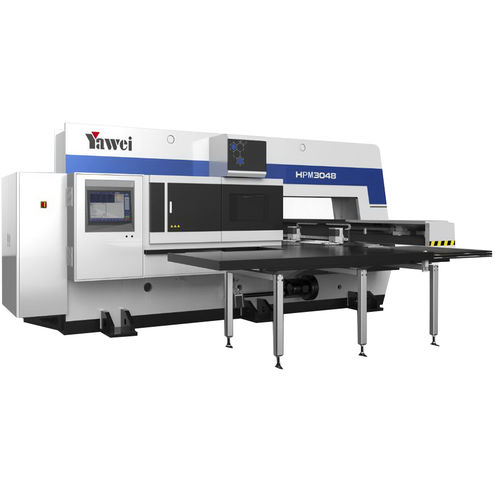 Punzonadora rotativa - HPM series - JIANGSU YAWEI MACHINE TOOL - CNC / de barras / de chapa