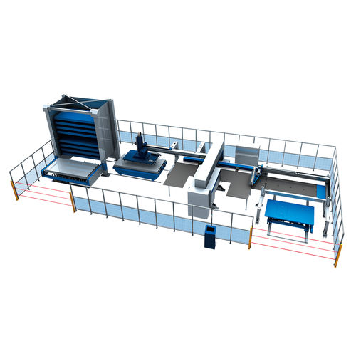 Unidad de punzonado automática - HP-FMC  - JIANGSU YAWEI MACHINE TOOL