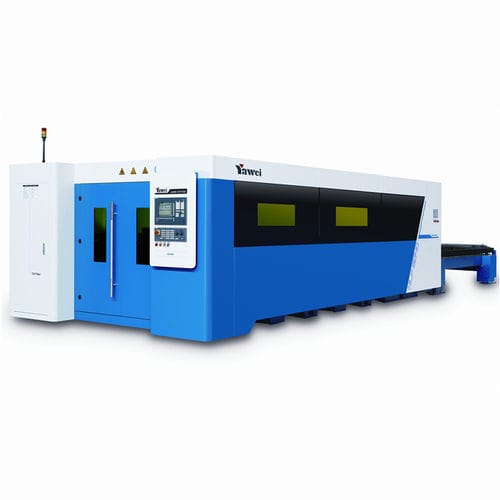 Máquina de corte láser - HLF series - JIANGSU YAWEI MACHINE TOOL - láser de fibra / para metal / CNC