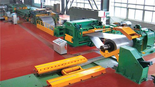 Línea de corte para metal - JIANGSU YAWEI MACHINE TOOL - de chapa / de placas / apilador
