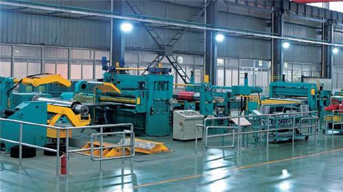 Línea de producción de piedra compuesta - JIANGSU YAWEI MACHINE TOOL - de bobinas / automática