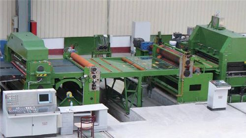 Línea de extrusión de placas - JIANGSU YAWEI MACHINE TOOL - para termoplásticos