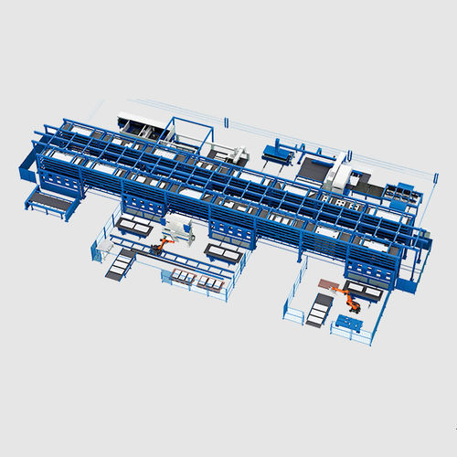 Hangar modular - JIANGSU YAWEI MACHINE TOOL - industrial / de almacenamiento / de producción