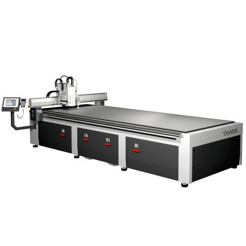 Máquina de corte con cuchilla oscilante - FRC 416 - ALARSIS - para metal / de paneles / CNC