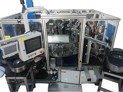 Ensambladora automática - Iron FT Automation - para aplicaciones automovilísticas / con mesa rotativa / a medida