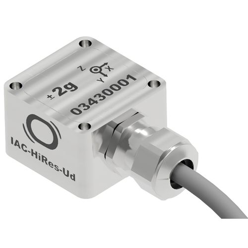 Acelerómetro 2 ejes - IAC-Hires-Ud - Micromega Dynamics - 1 eje / de 3 ejes / capacitivo