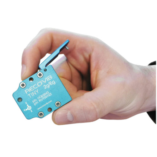 Registrador de datos de vibración - Recovib Tiny - Micromega Dynamics - de frecuencia / de choques / de aceleración
