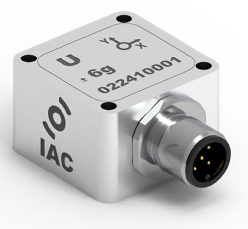 Acelerómetro 2 ejes - IAC-U-02 - Micromega Dynamics - MEMS / capacitivo / para aplicaciones ferroviarias