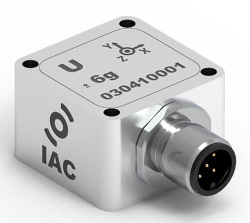 Acelerómetro de 3 ejes - IAC-U-03 - Micromega Dynamics - MEMS / capacitivo / de alta sensibilidad