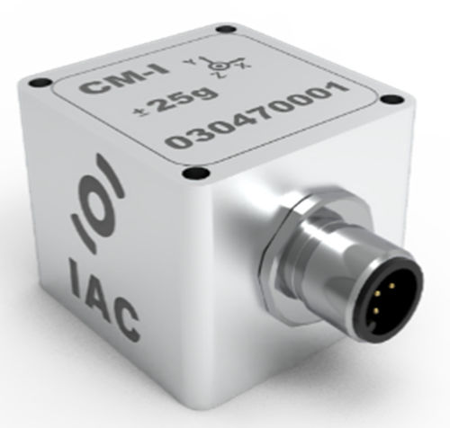 Acelerómetro de 3 ejes - IAC-CM-I-03 - Micromega Dynamics - capacitivo / MEMS / con electrónica integrada