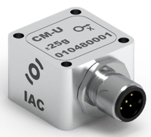 Acelerómetro 2 ejes - IAC-CM-U - Micromega Dynamics - 1 eje / de 3 ejes / capacitivo