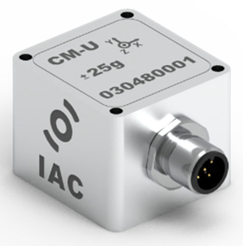 Acelerómetro de 3 ejes - IAC-CM-U-03 - Micromega Dynamics - capacitivo / MEMS / compacto